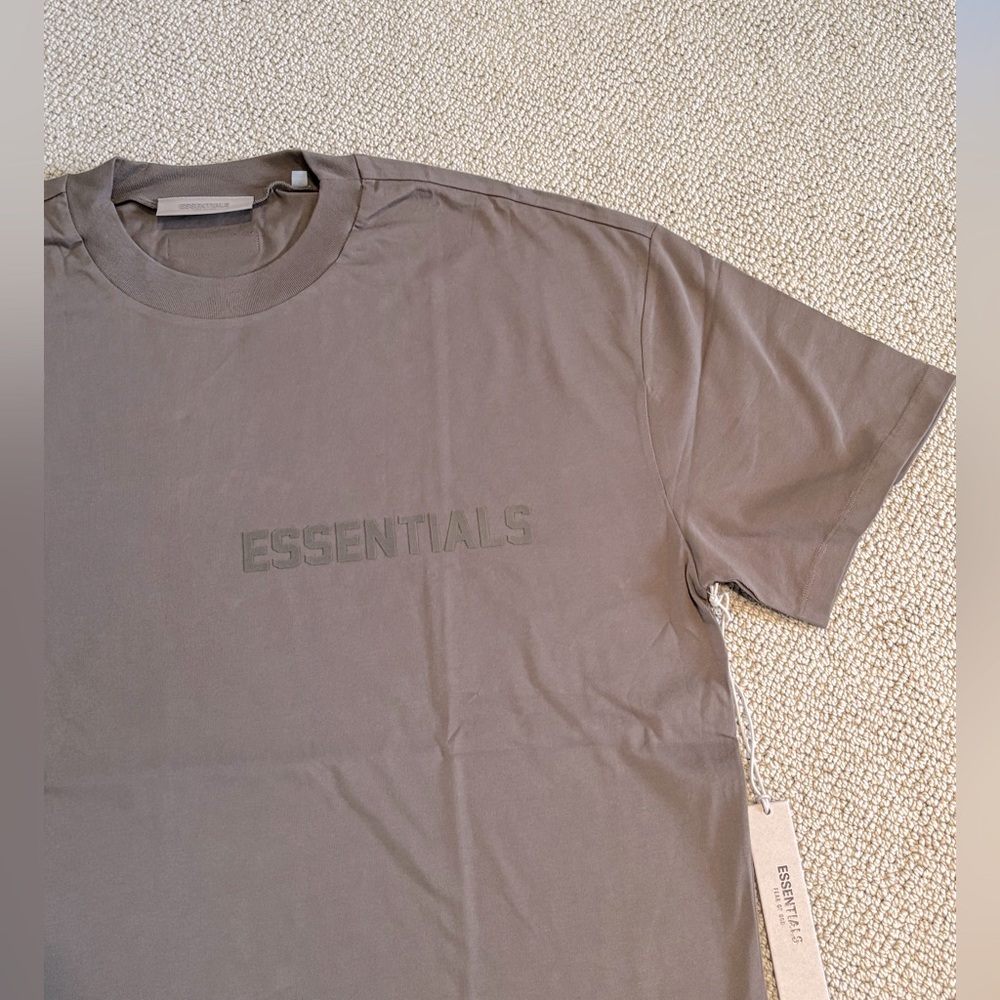 New Essentials Desert Taupe Short Sleeve Tee